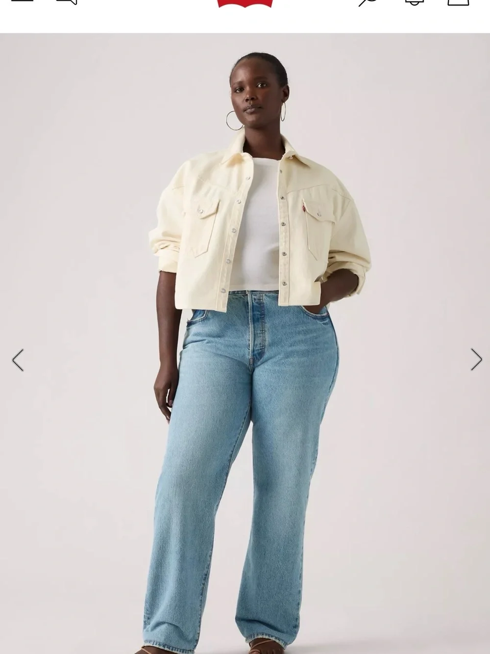 Levi's Women's 90s fit Jeans in Light Blue